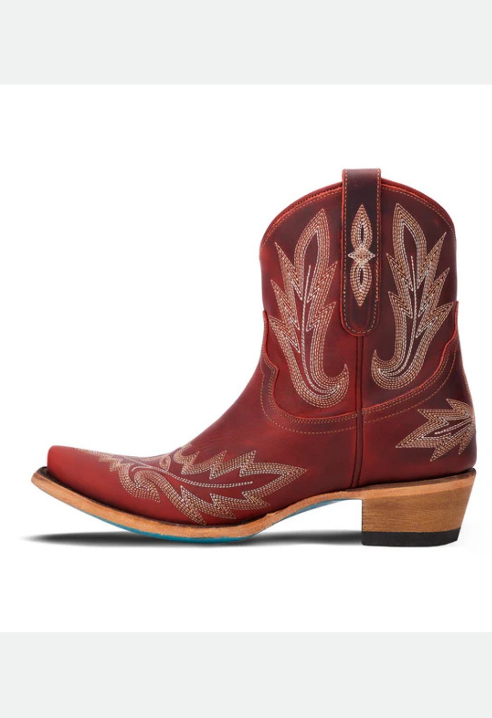 Lane Boots Lexington Bootie - Smoldering Ruby