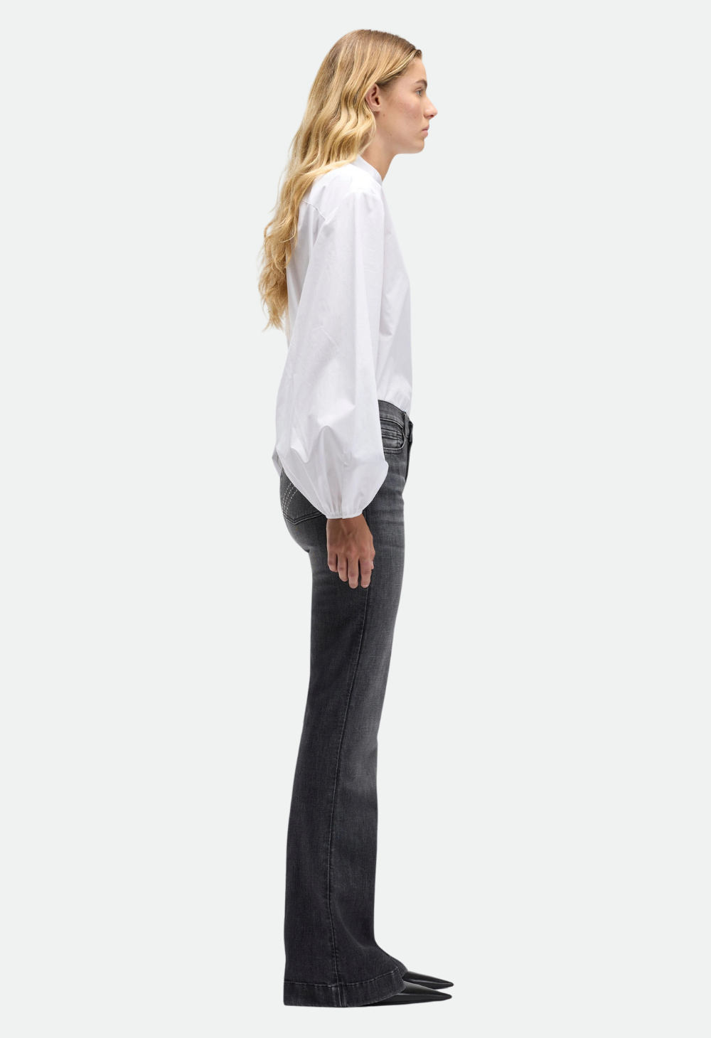 7 for All Mankind - Dojo - Rocker - Black