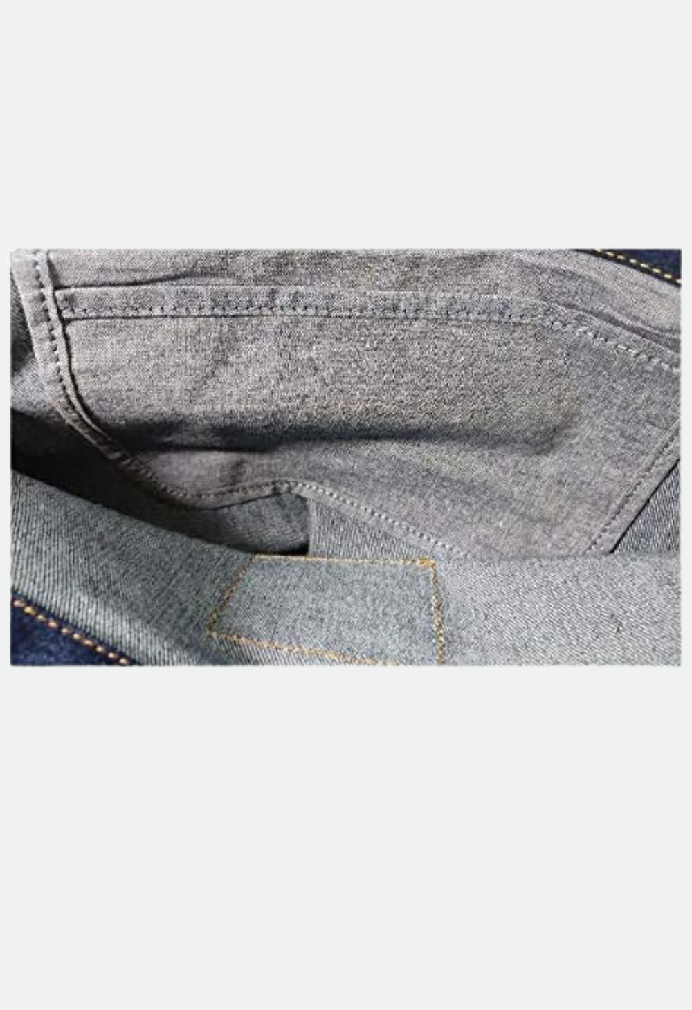 Levis 77170-0469 Denim Tote Bag, With Inner Pockets, Indigo Unisex, indigo