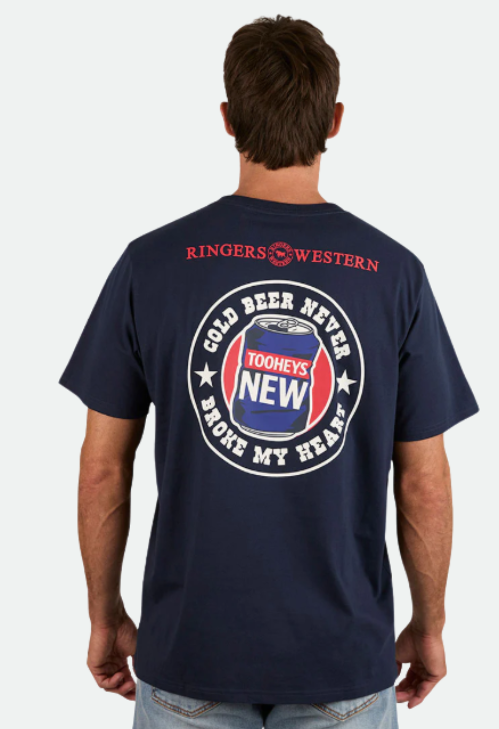 Tooheys X Ringers Unisex T-Shirt - Navy