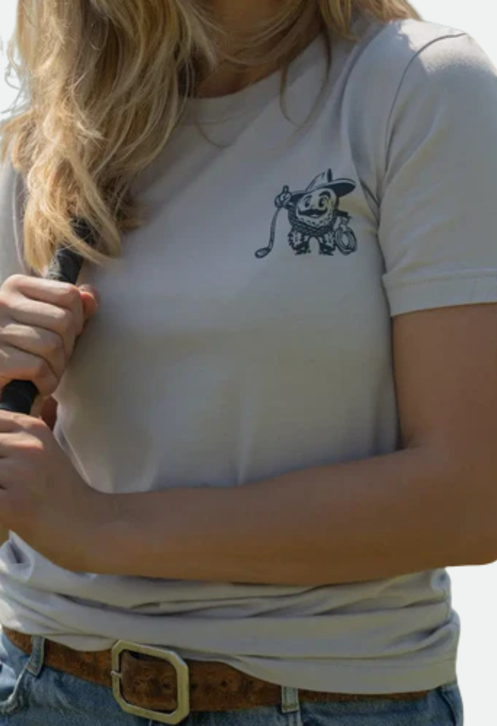 Cowboy Cool Unisex Outlaw Golf T-Shirt