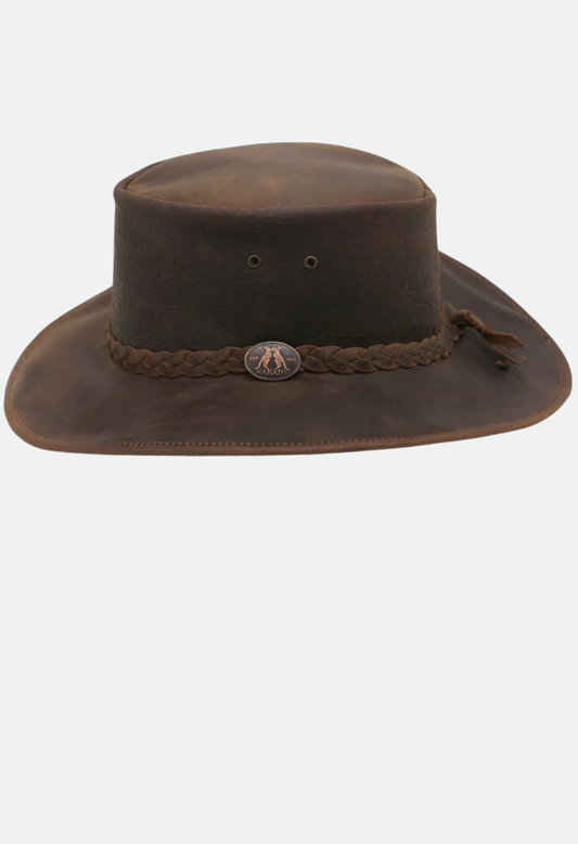 Kakadu Spaniard Shapeable Hat - Tobacco