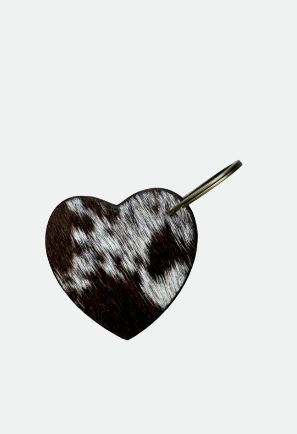 The Design Edge Women's Buck Stitch Tooling Leather Heart Keyring – CA19