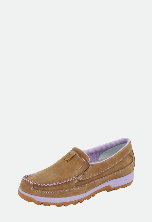 Twisted X Women's Cellstretch Slip On - Brown/Lilac