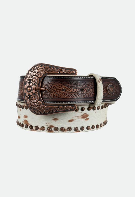 Pure Western Women's Ayesha Belt – Tan/Natural