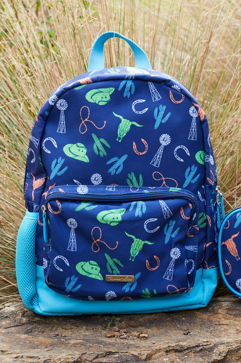 THOMAS COOK KIDS FINLEY BACKPACK (NAVY/MULTI)