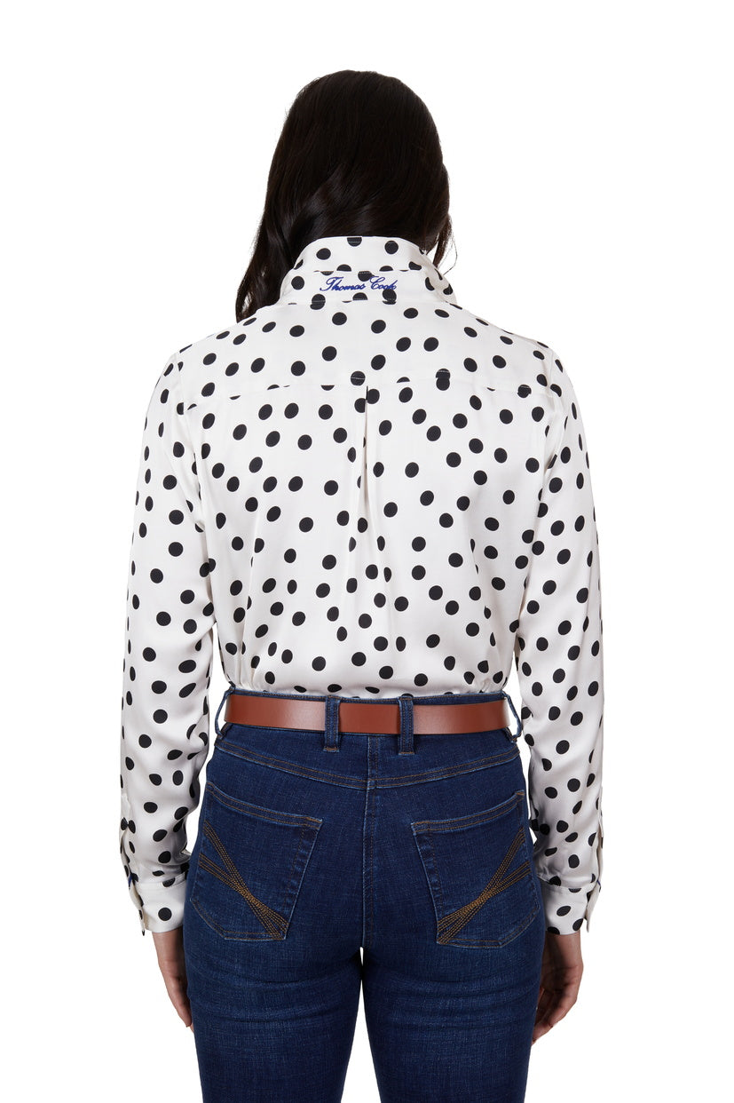 THOMAS COOK WOMENS TILLY L/S SHIRT (GARDENIA)