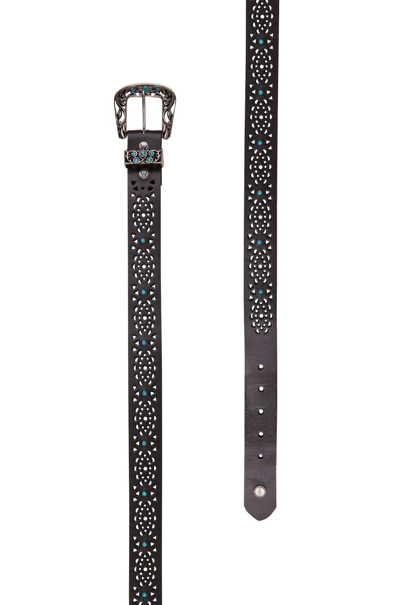 WRANGLER WOMENS BONNIE BELT (DARK TAN)