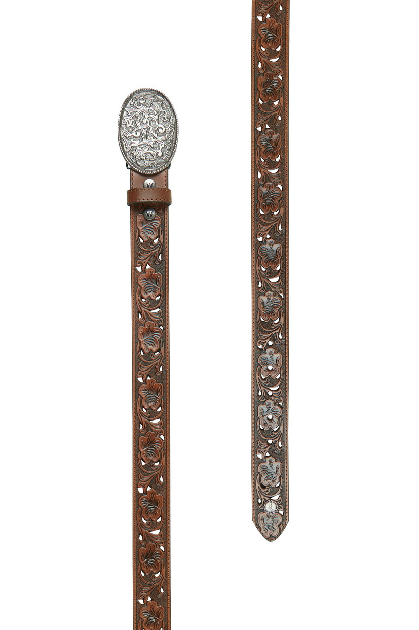 WRANGLER WOMENS AZALEA BELT (TAN)