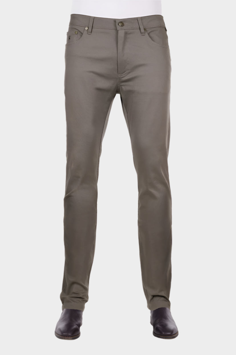 THOMAS COOK MENS BLAIR SLIM 5-POCKET PANT (TAUPE)