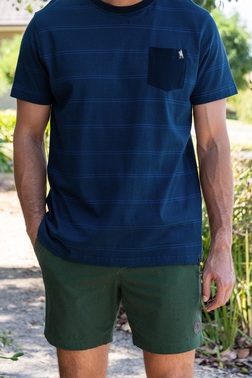 THOMAS COOK MENS DAVIS SHORT (DARK GREEN)