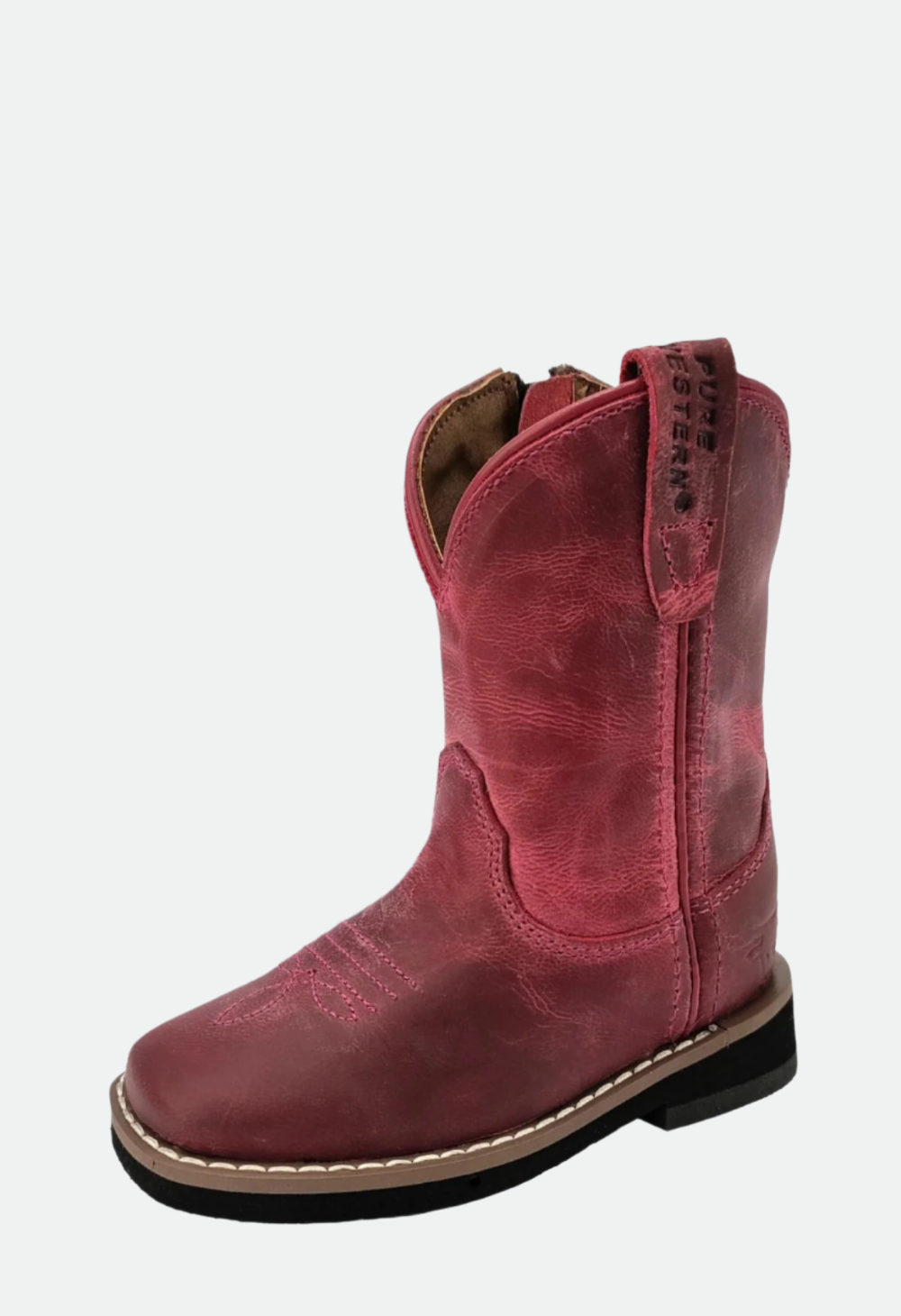 Pure Western Toddler’s Cassie Boot - RASPBERRY