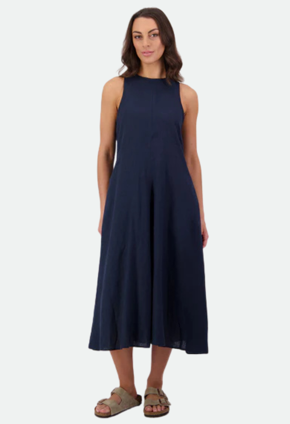 Swanndri Women's Hampton Sleeveless Dress - Navy