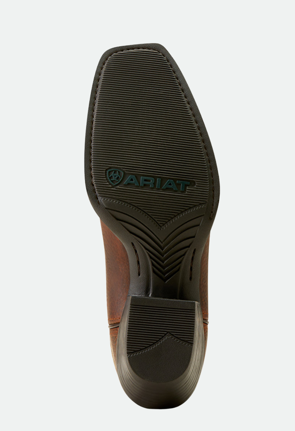 Ariat Men's Sport Square Toe (Brown Oiled Rowdy / Brown Bomber)