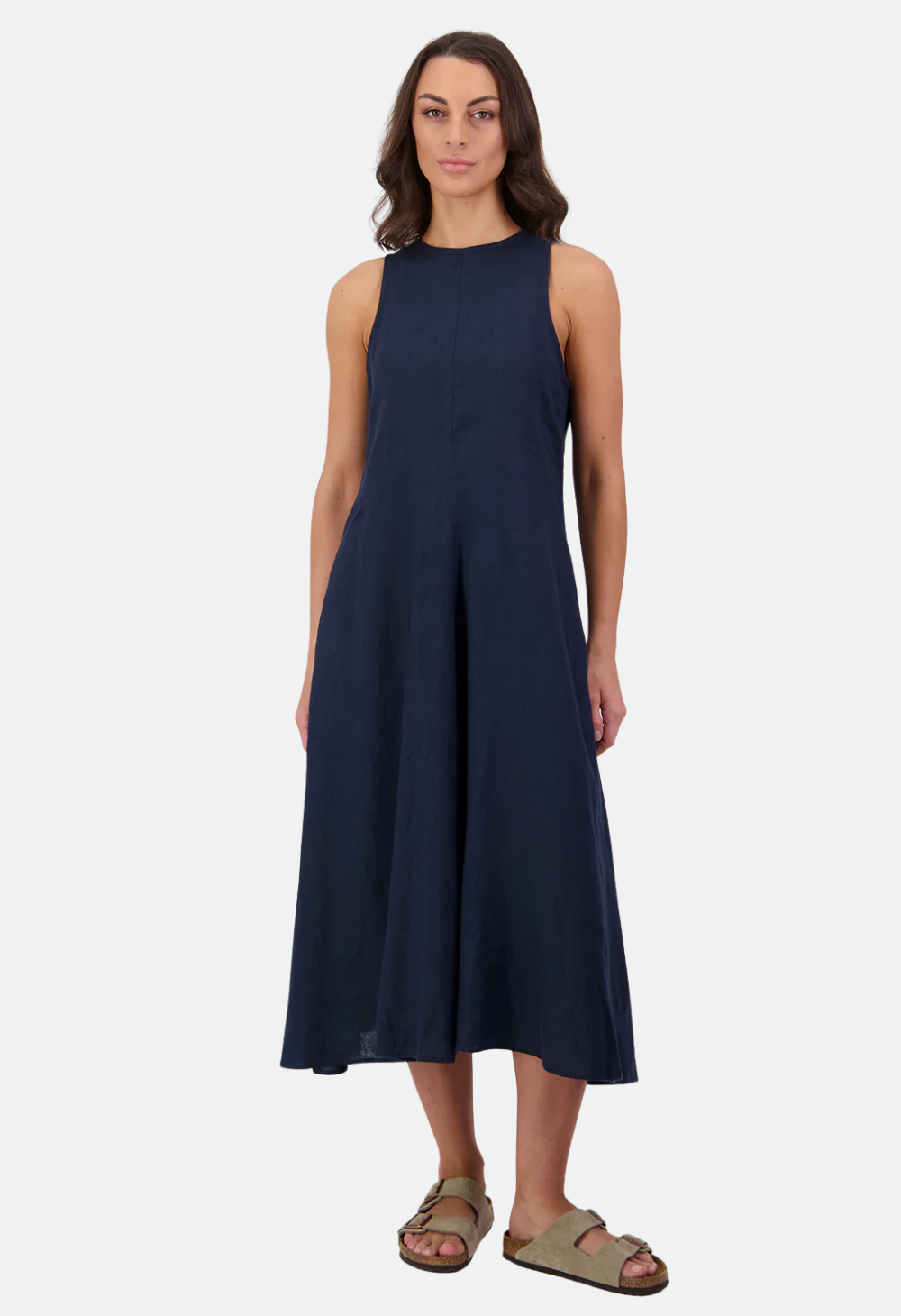 Swanndri Women's Hampton Sleeveless Dress - Navy