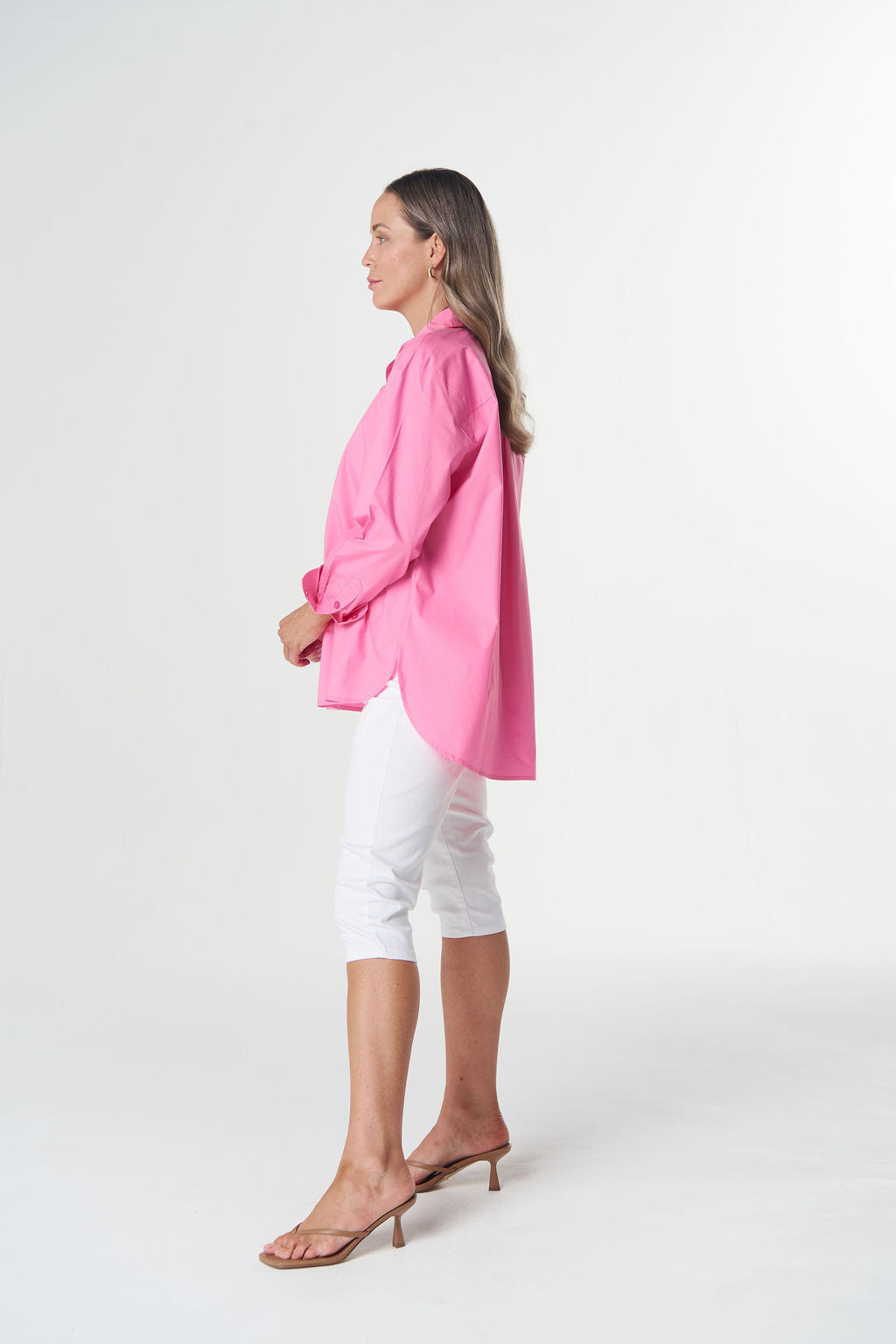 Goondiwindi Cotton Bloom Oversized Basic Shirt