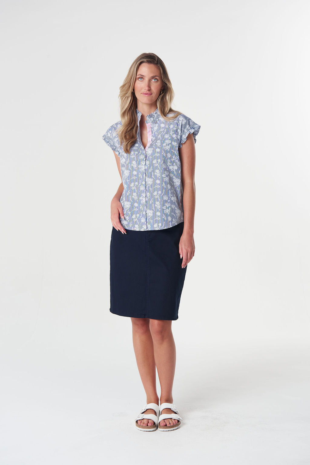 Goondiwindi Cotton Sunray Stripe Blouse