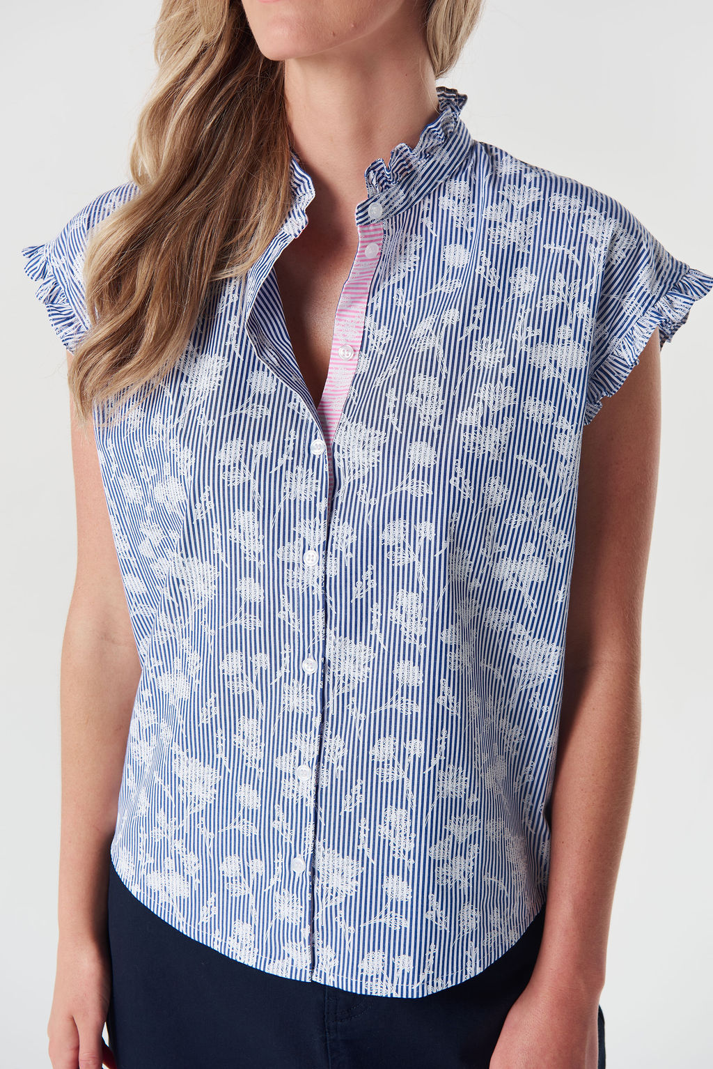 Goondiwindi Cotton Sunray Stripe Blouse