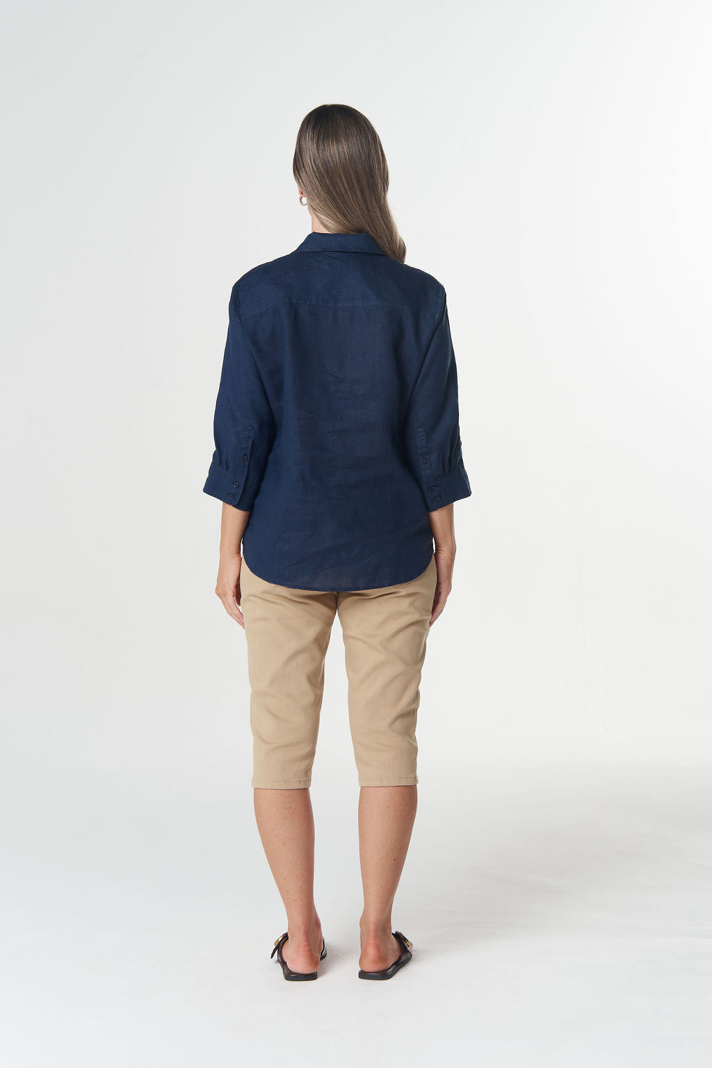 Goondiwindi Cotton Island ¾ Sleeve Frill Shirt
