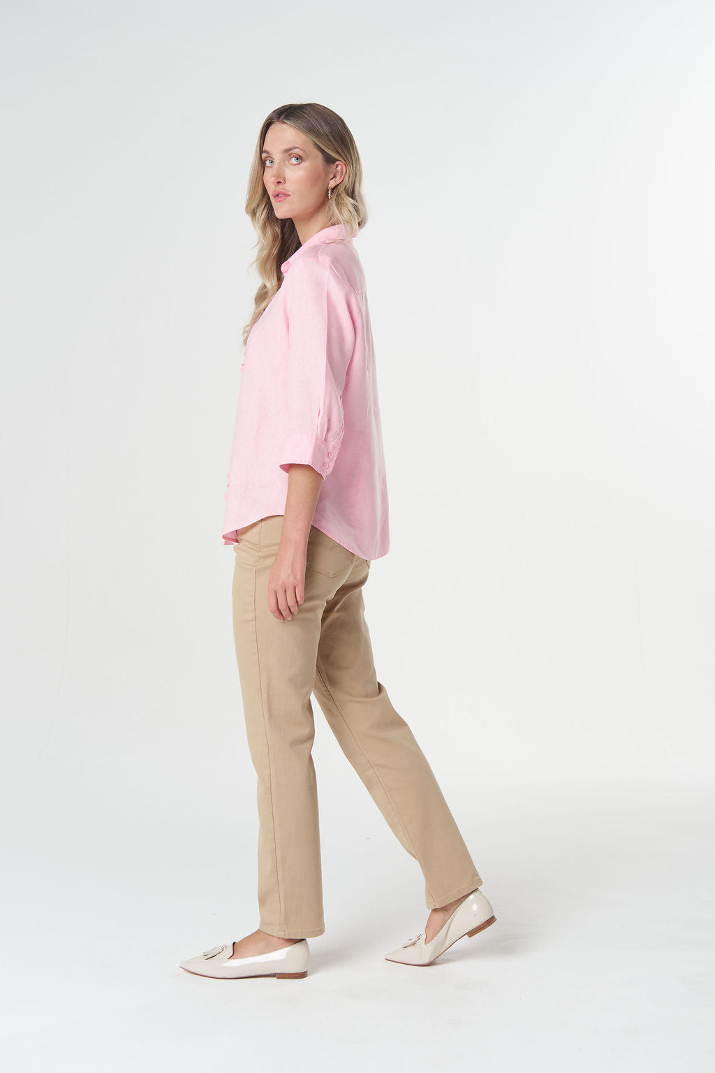 Goondiwindi Cotton Island ¾ Sleeve Frill Shirt