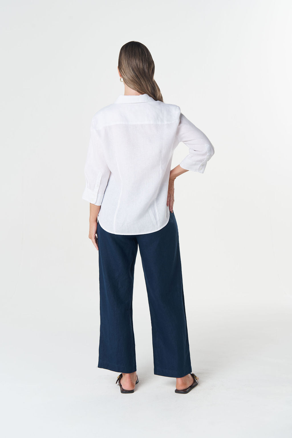 Goondiwindi Cotton Island ¾ Sleeve Frill Shirt