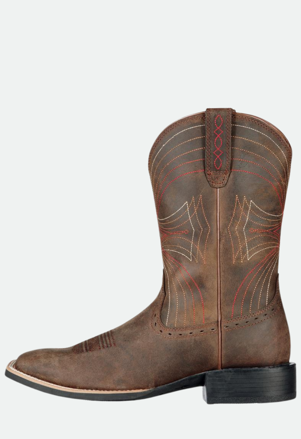 Ariat Men's Sport Wide Square Toe - Distressed Brown
