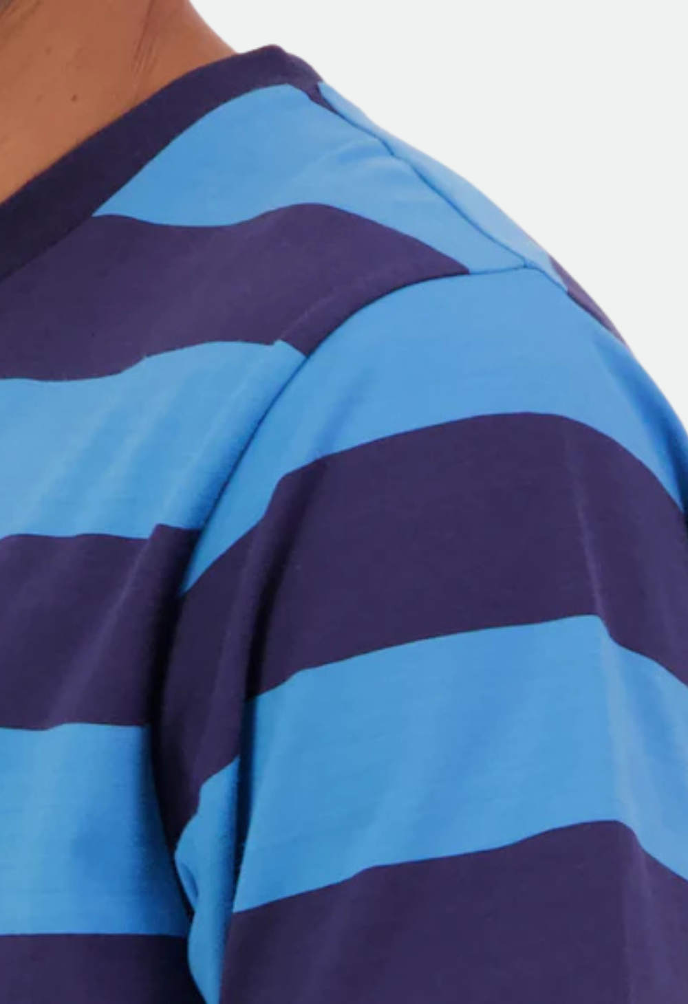 Swanndri Men's Stredwick Striped T-Shirt - Blue/Navy