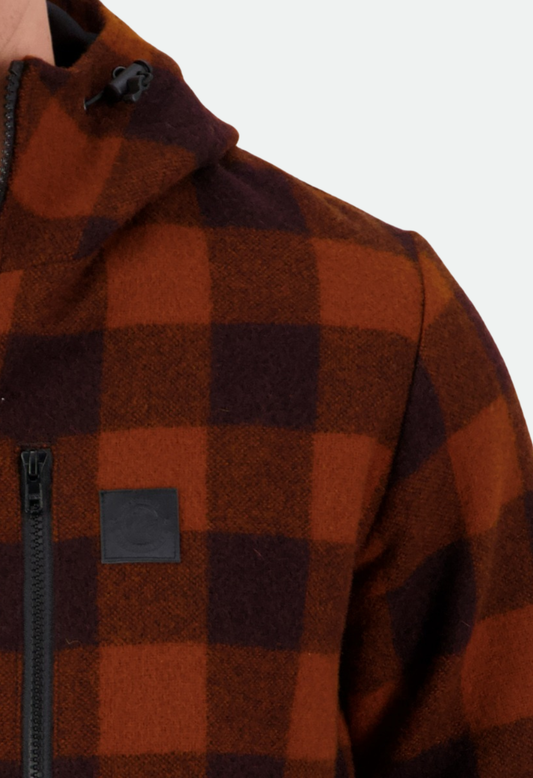 Swanndri Men's Reidston Wool Annorak (Cedar Check)