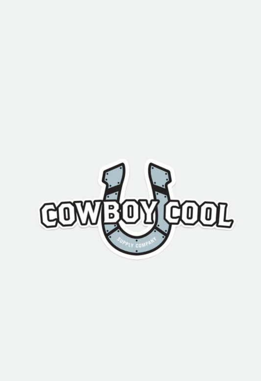 Cowboy Cool The Keg Sticker