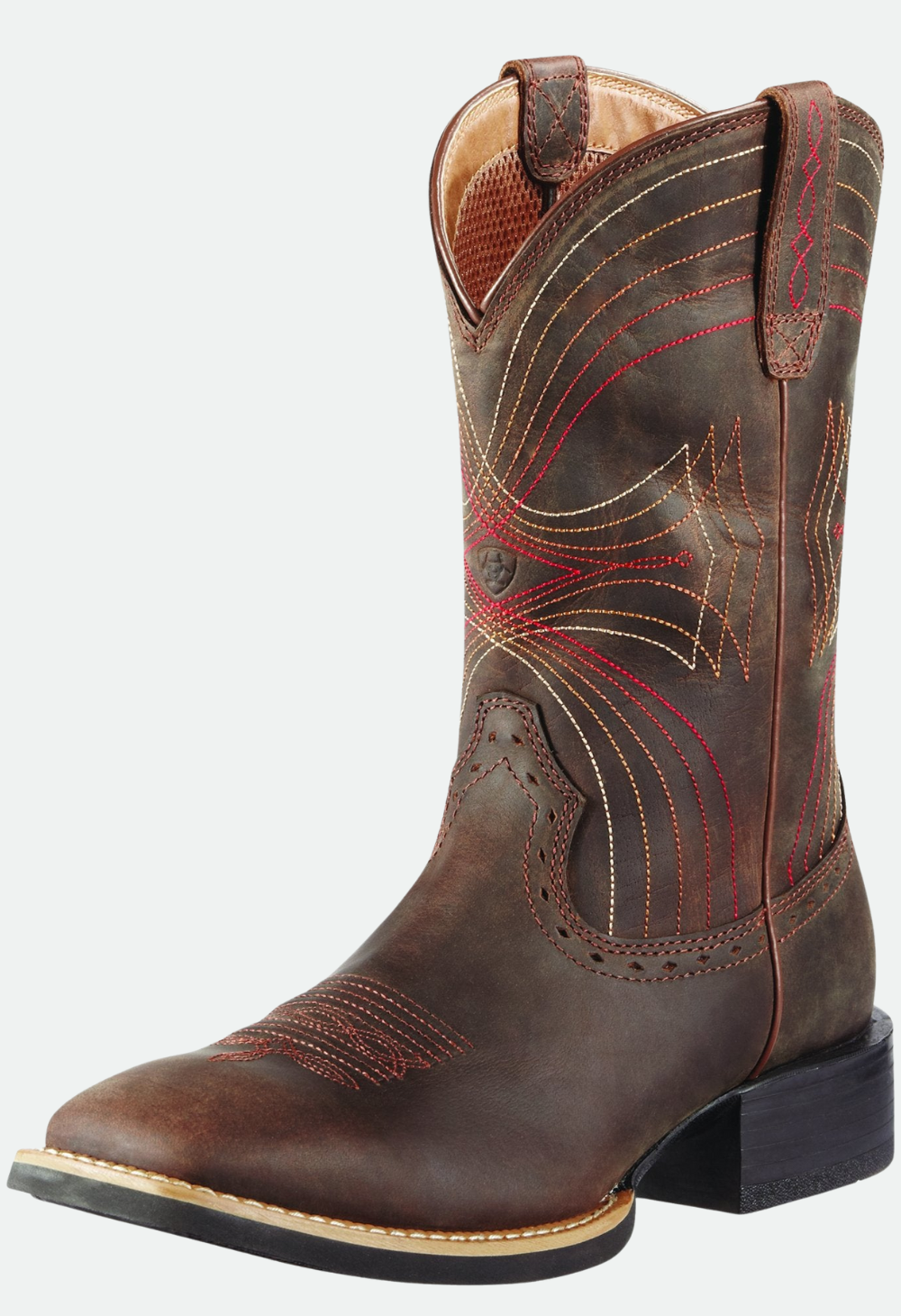 Ariat Men's Sport Wide Square Toe - Distressed Brown
