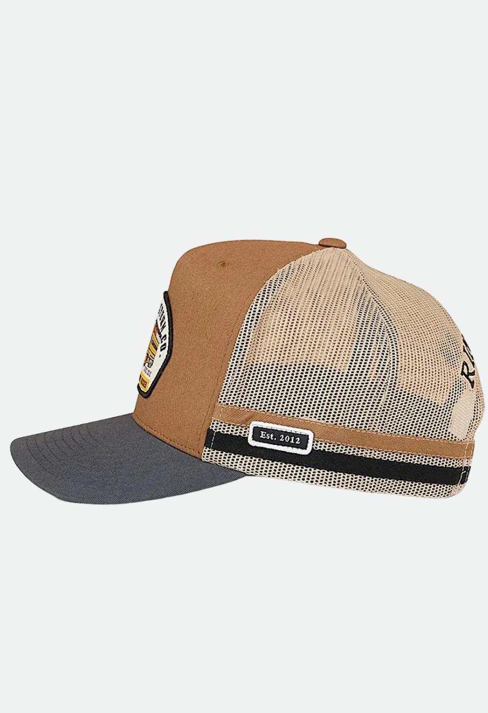 Ringers Western Workhorse Deep Fit Trucker Cap - Clay/Black