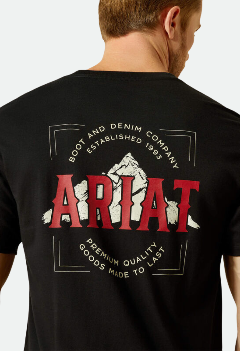 Ariat Men's NAB Mountain T-Shirt - Black
