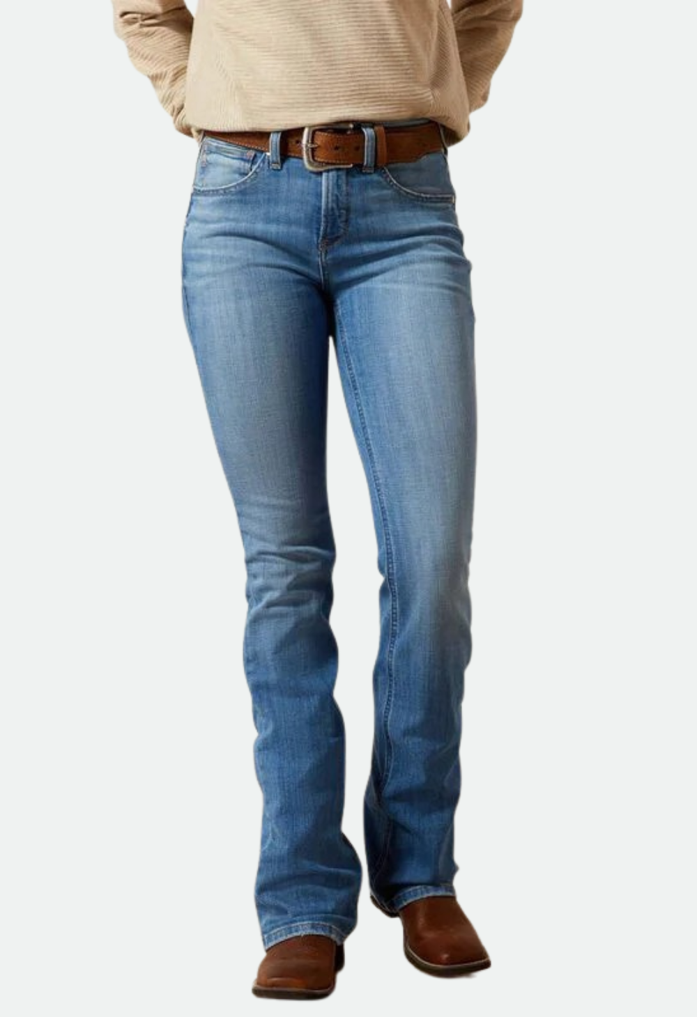 Ariat Women's High Rise Camellia Boot Cut Jean - Glendale