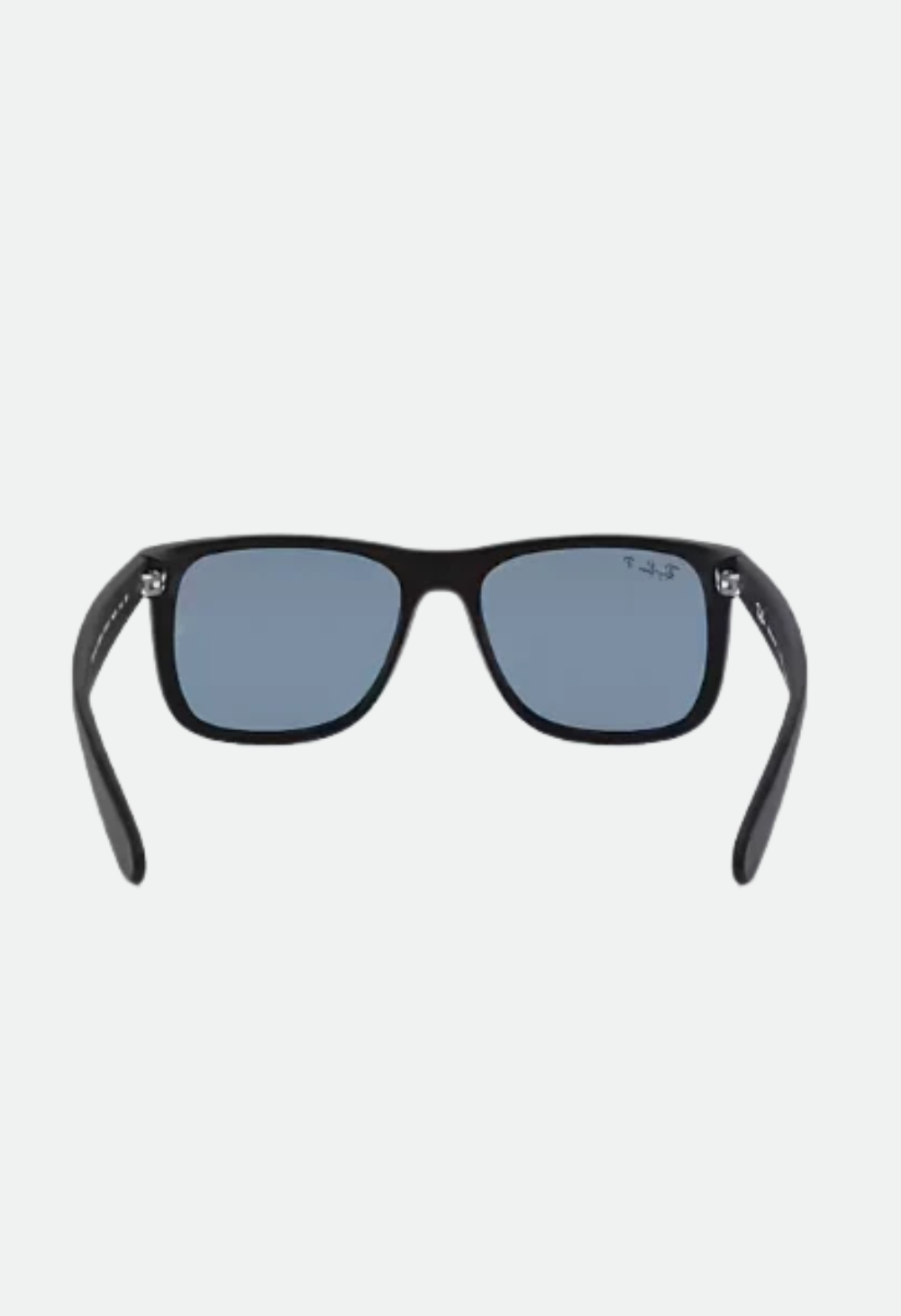 Ray-Ban Justin Rubber Black W/Dark Blue