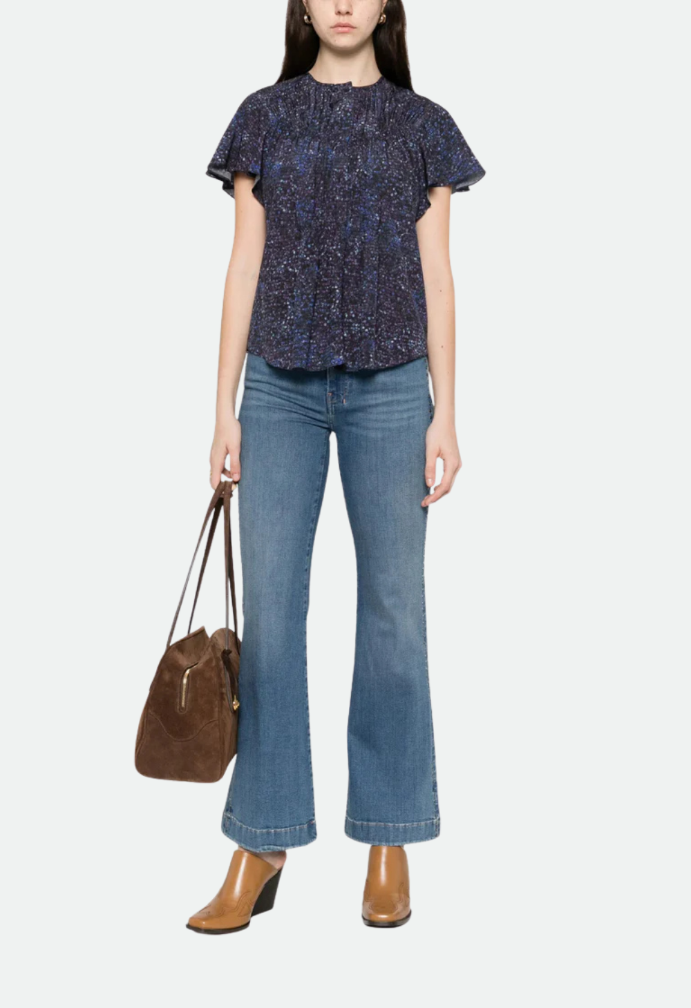 7 for All Mankind - Dojo Tailorless - Retro Fade - Mid Blue