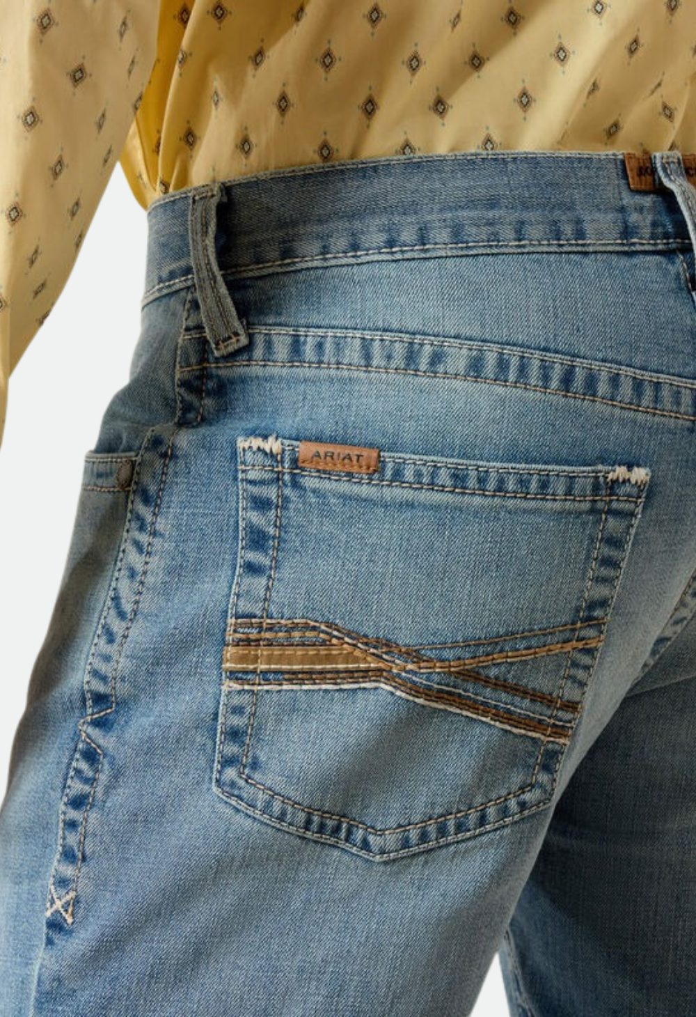 Ariat Mens M4 Relaxed Gus Boot Cut Jeans - Kayne