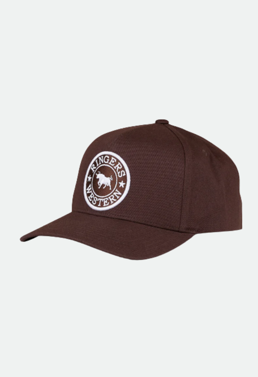 Ringers Western Grover Baseball Cap - Chocolate