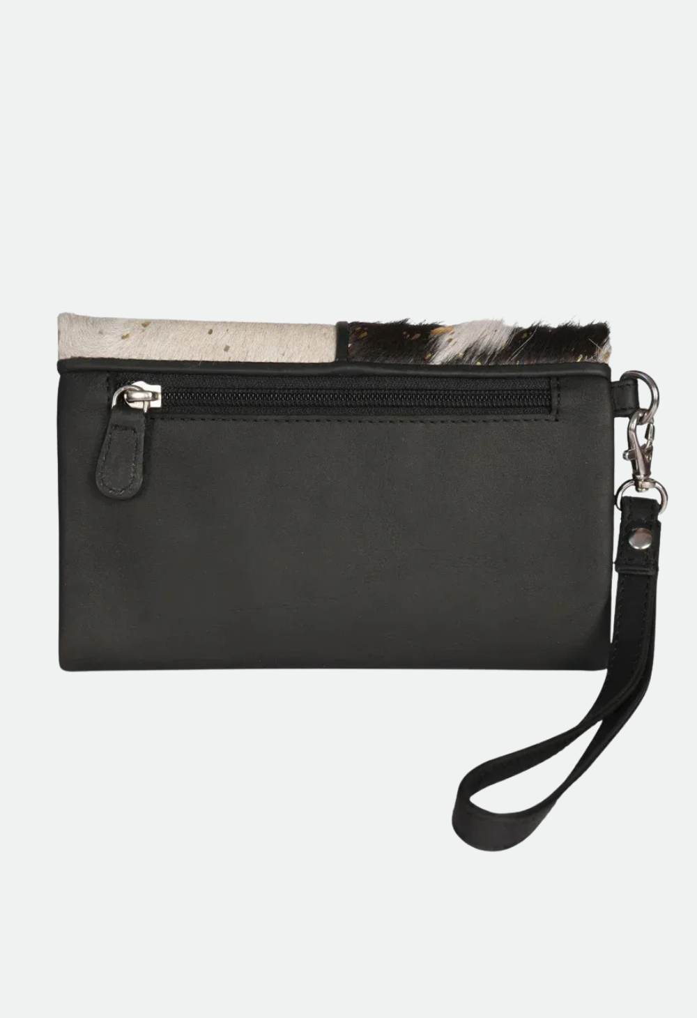 Cenzoni Ladies Hairon Foil Oil Pull-up Leather Wallet