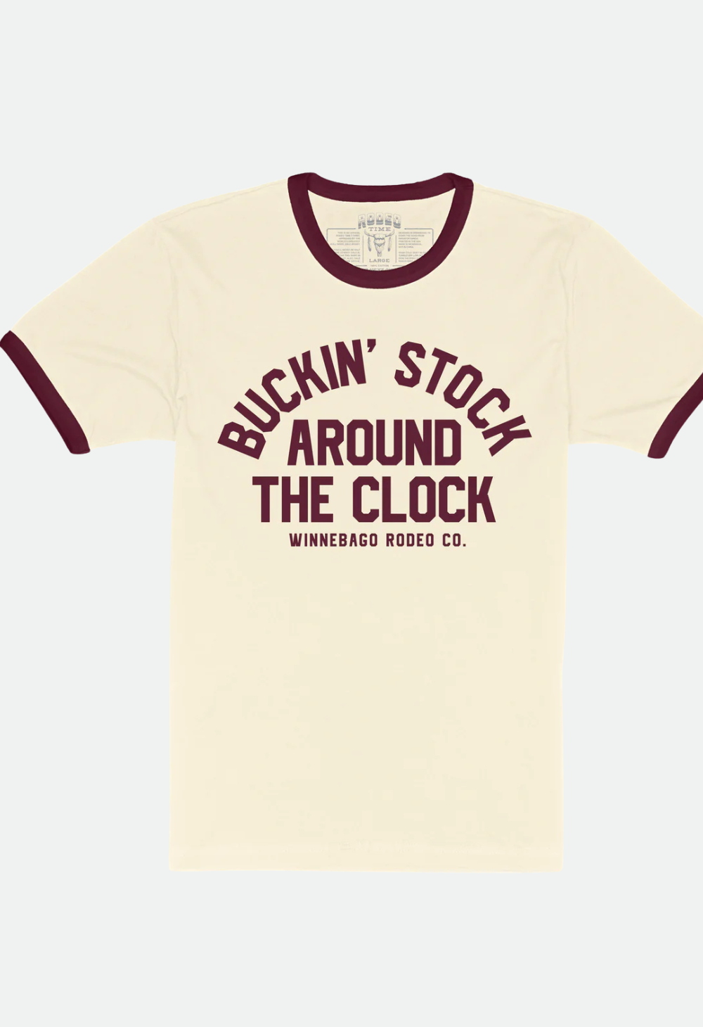 Buckin Stock Ringer T