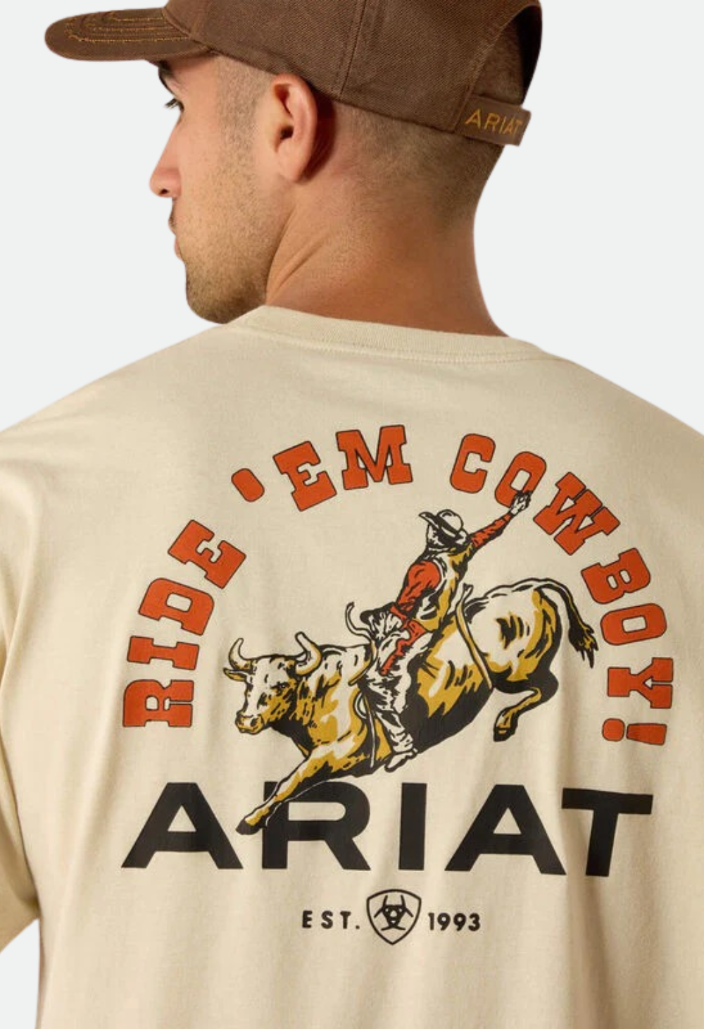 Ariat Men's Ride Em Cowboy Classic Fit T-Shirt