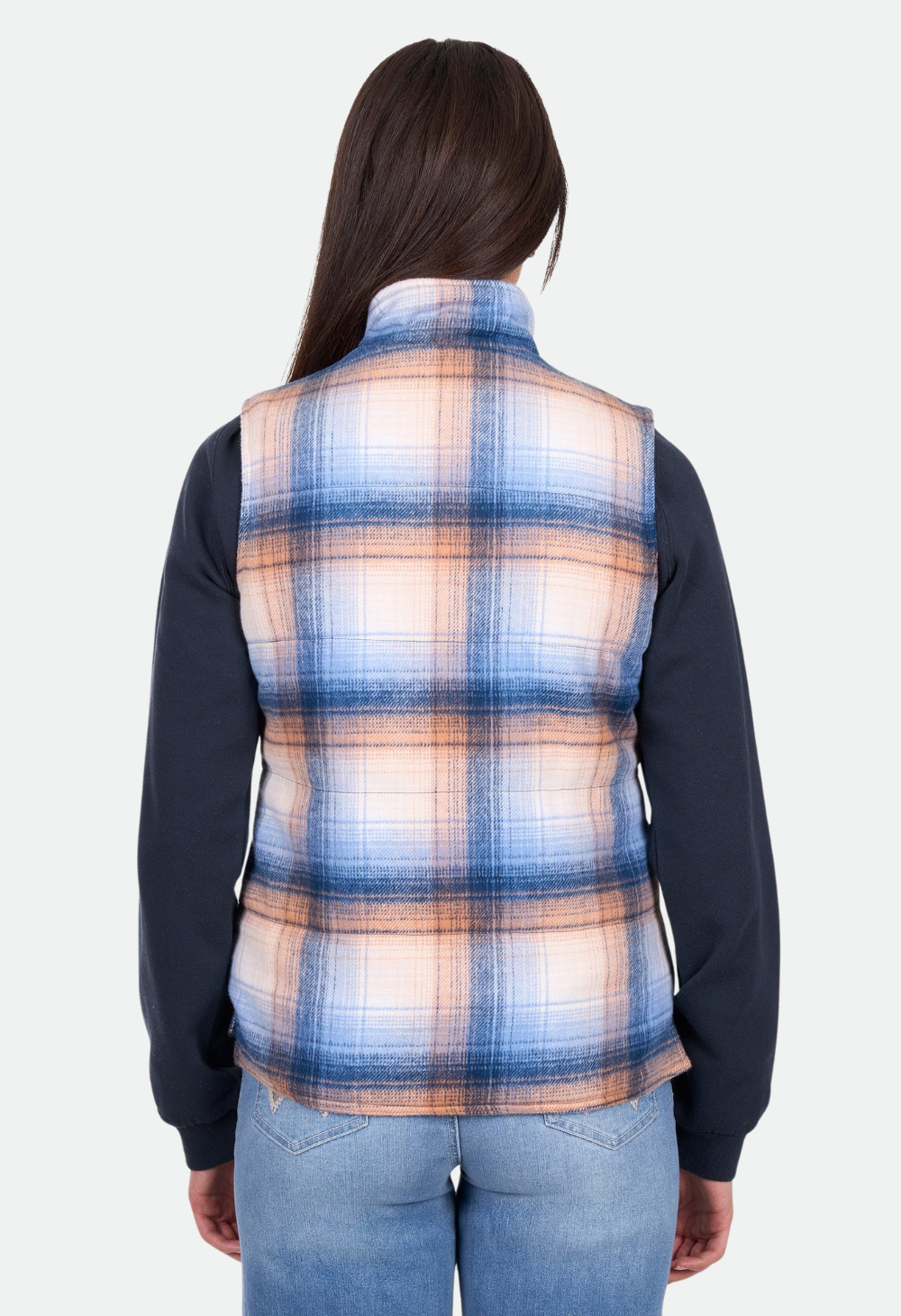 Wrangler Women’s Darla Vest - Blue/Clay
