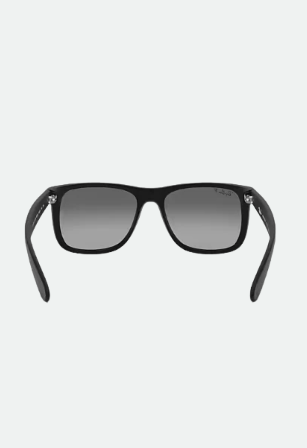 Ray-Ban Justin Rubber Black W/Light Grey Gradient Grey