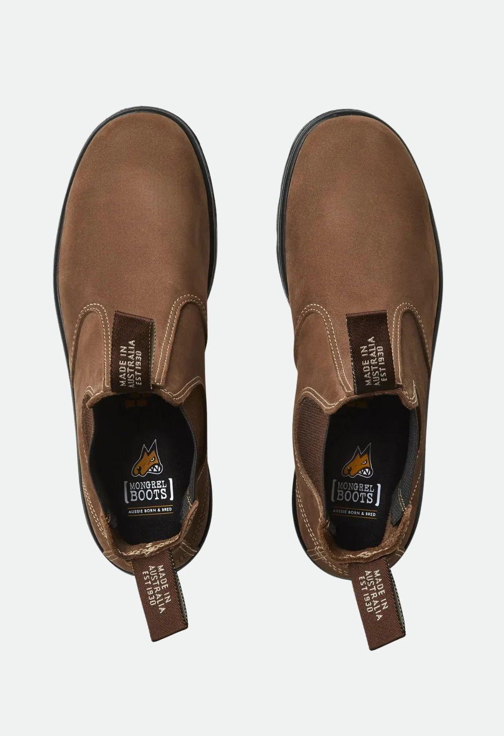 Mongrel Vintage Brown K9 Elastic Sided Boot