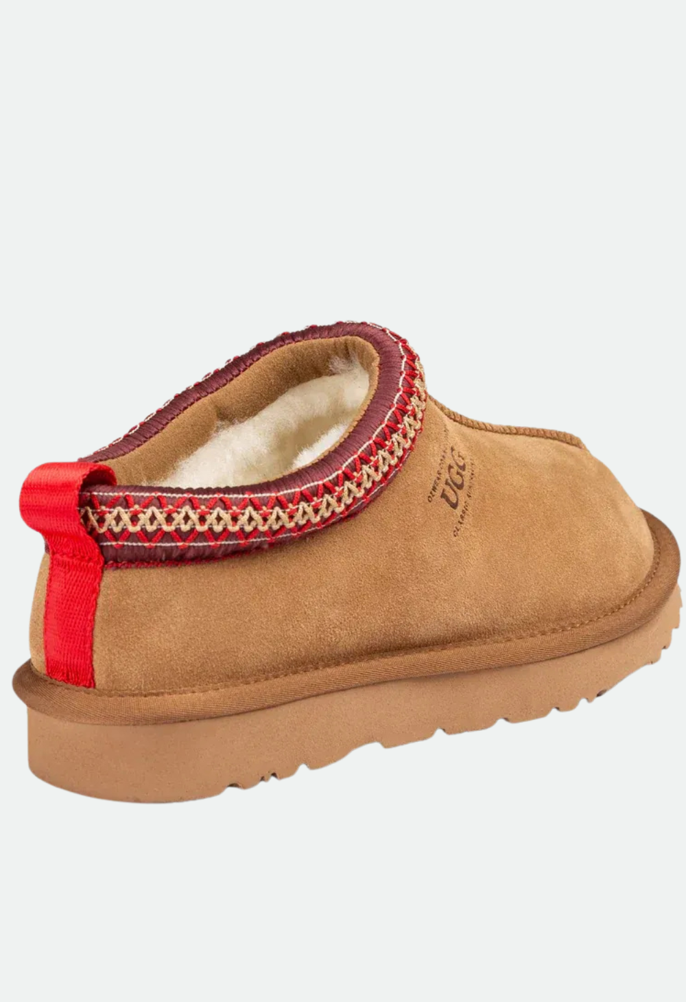 Ozwear Sydney Unisex Slipper (Water Resistant) - Chestnut/Red