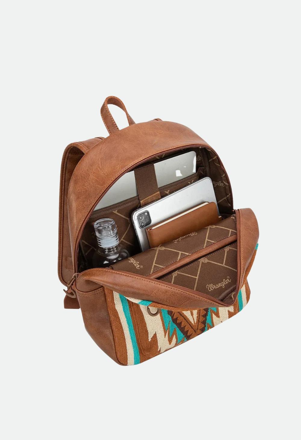 Wrangler Maya Aztec Backpack - Tan