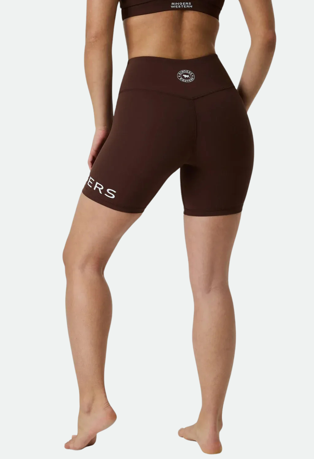 Ringers Western Women's Anikafit  Signature Short - Chocolate