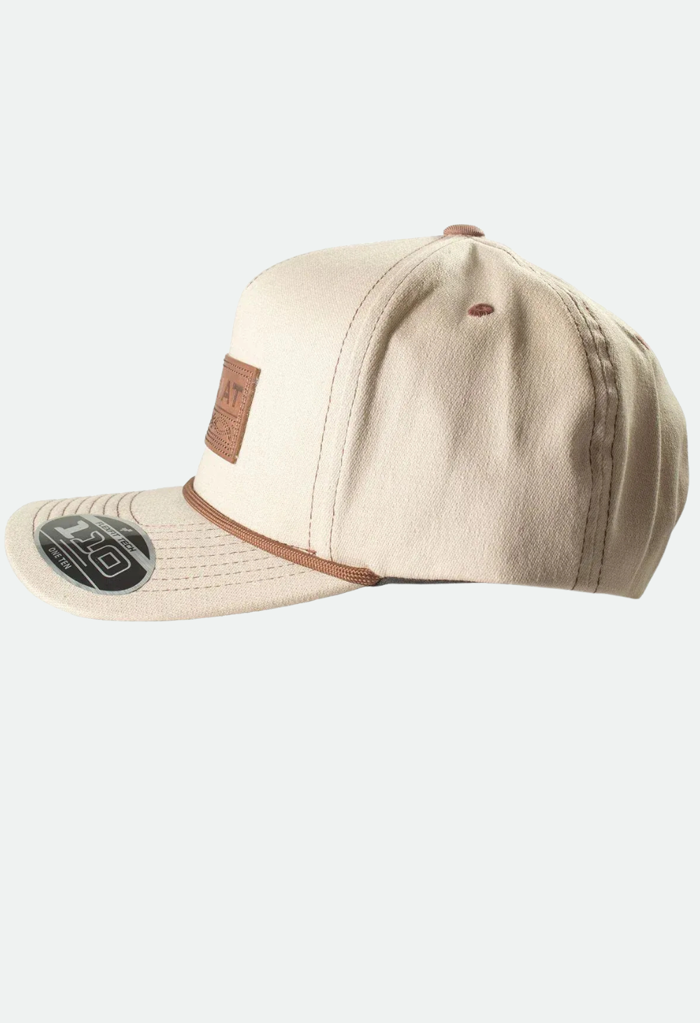 Ariat Men's Snapback Closure Cap with Patch - Khaki