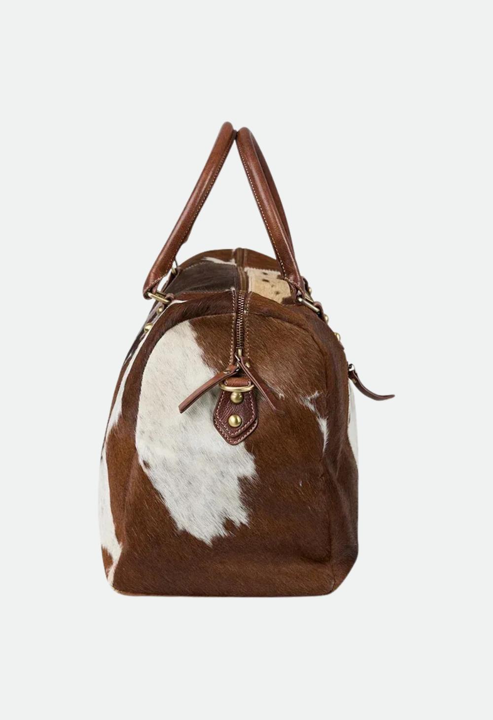 Ringers Western Toro Fur Duffle - Off White/Brown
