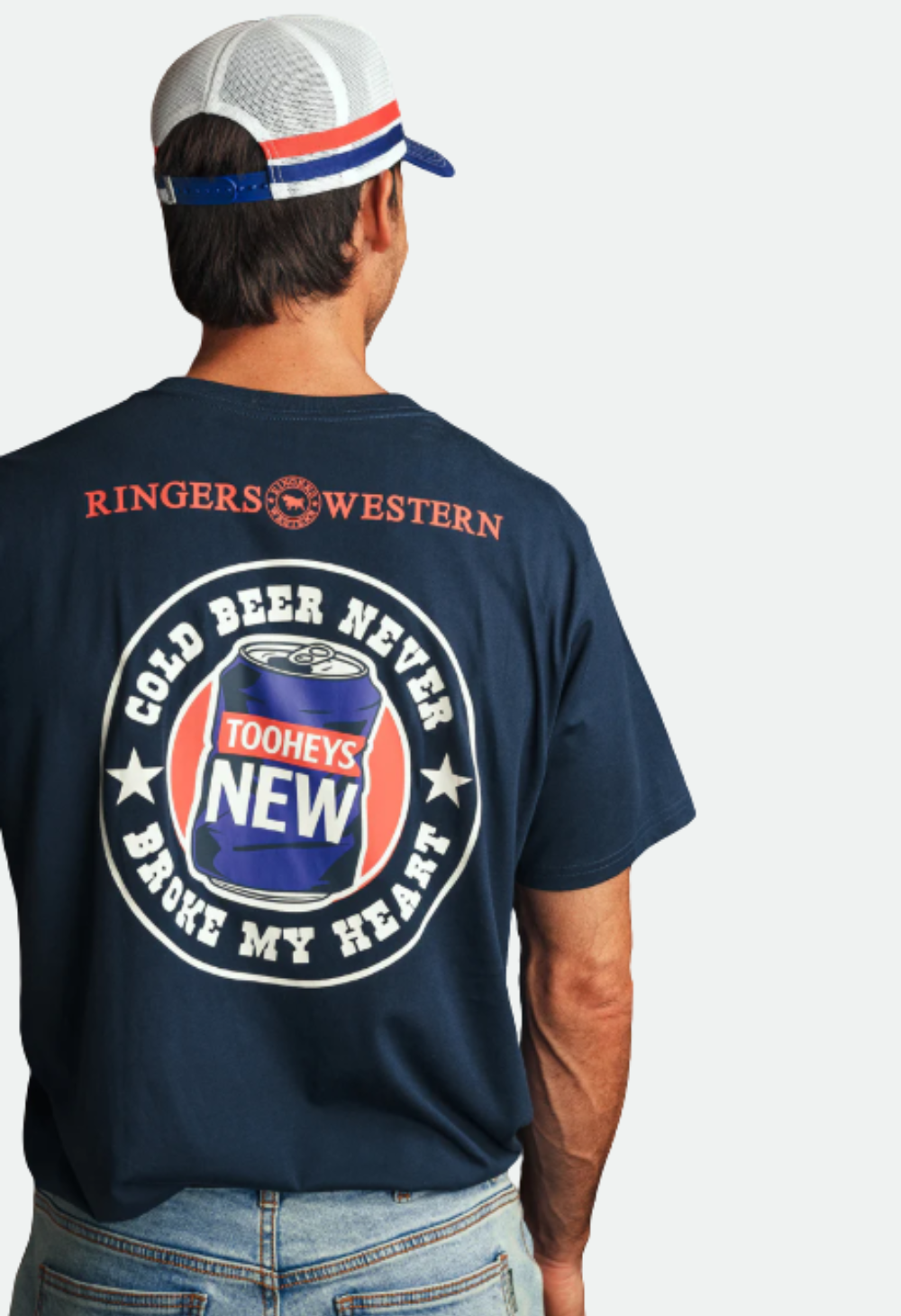 Tooheys X Ringers Unisex T-Shirt - Navy