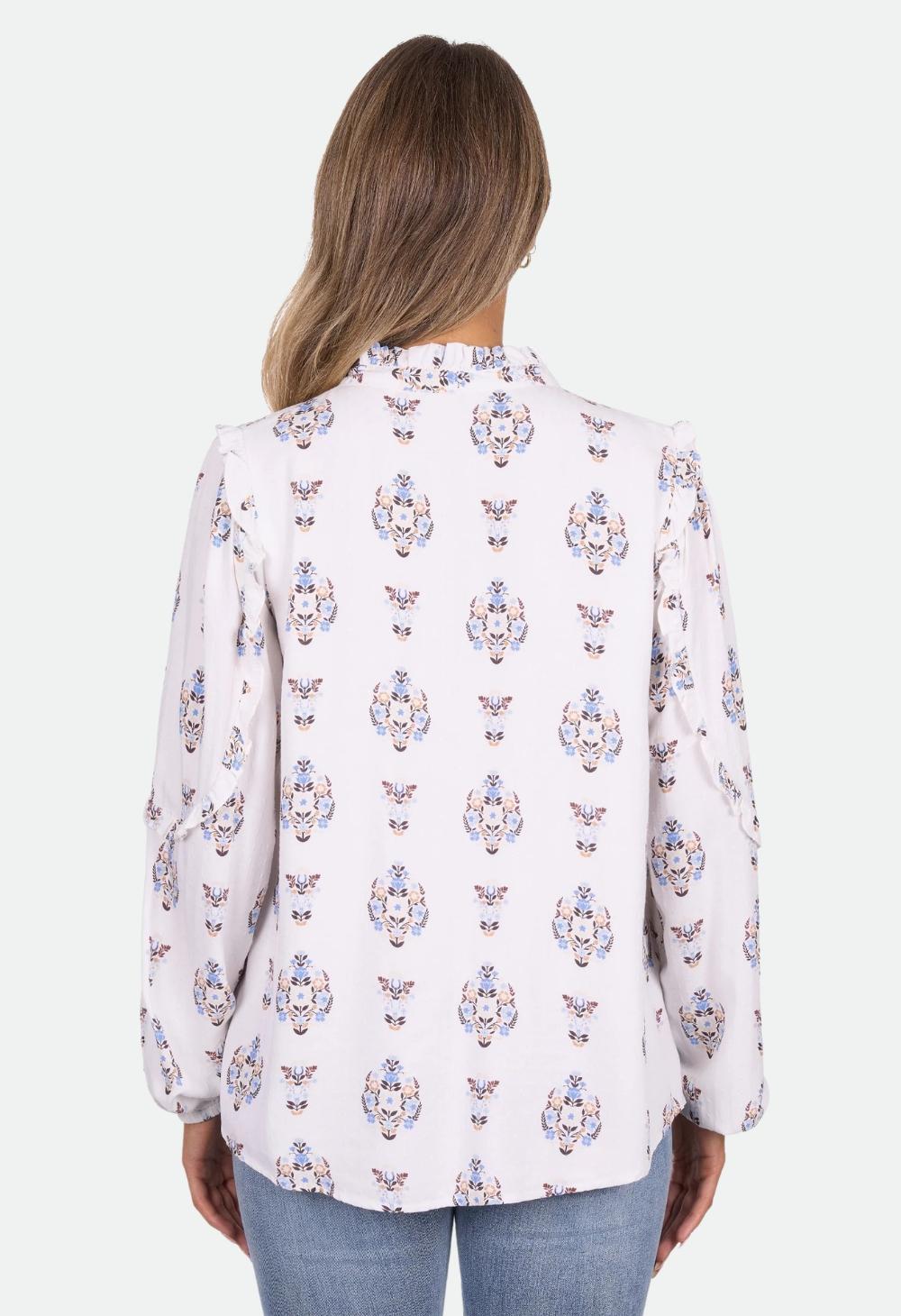 Pure Western Women’s Keeley Long Sleeve Blouse